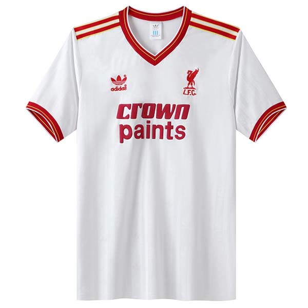 Tailandia Camiseta Liverpool 2ª Kit Retro 1985/87